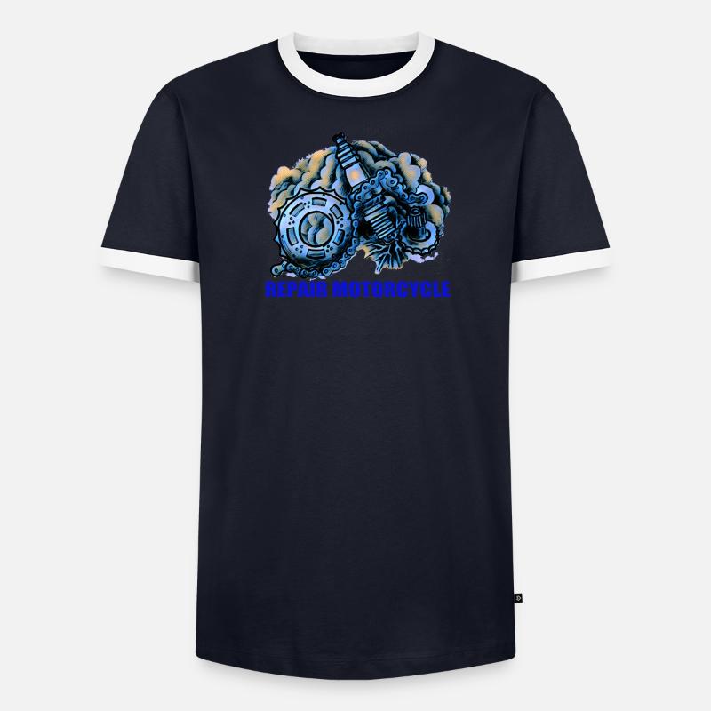 BIKER Men's Ringer Shirt