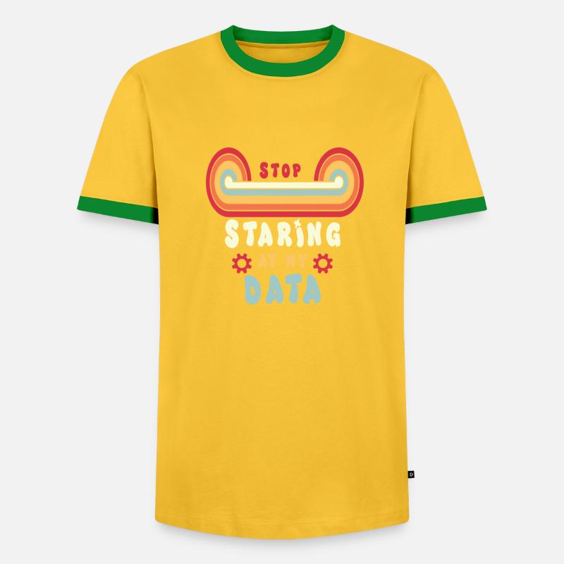 Daten Analytiker Datenschutz Beauftragter - Männer Kontrast-T-Shirt - undefined