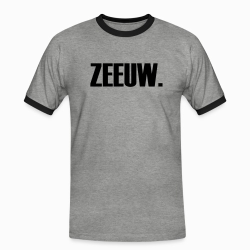 ZEEUW - Lekker Zeeuws - Mannen contrastshirt