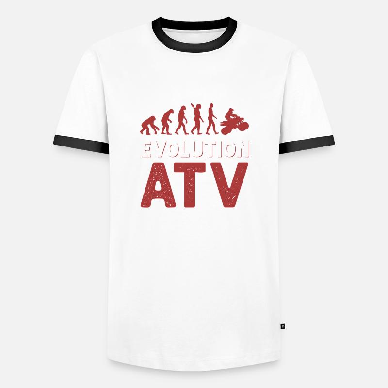 Quad Evolution Quadfahrer T-shirt contrasté Homme