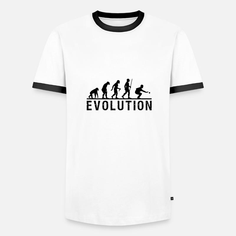 Chaîne d'évolution de la pétanque T-shirt contrasté Homme
