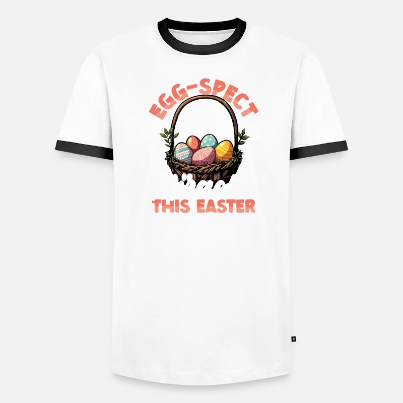 Des miracles de Specspespect pour Pâques mignons T-shirt contrasté Homme