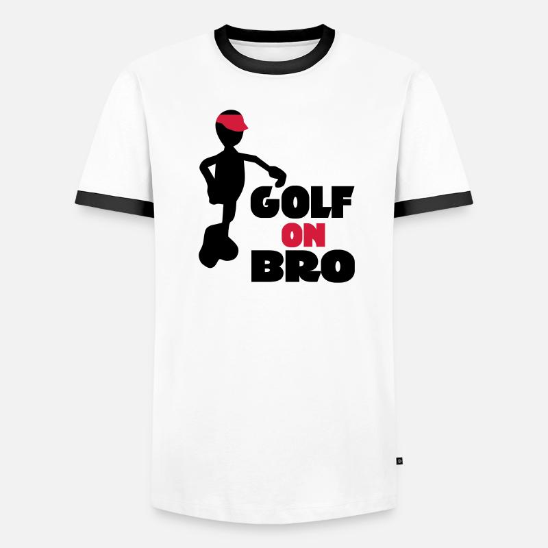 golf Männer Kontrast-T-Shirt