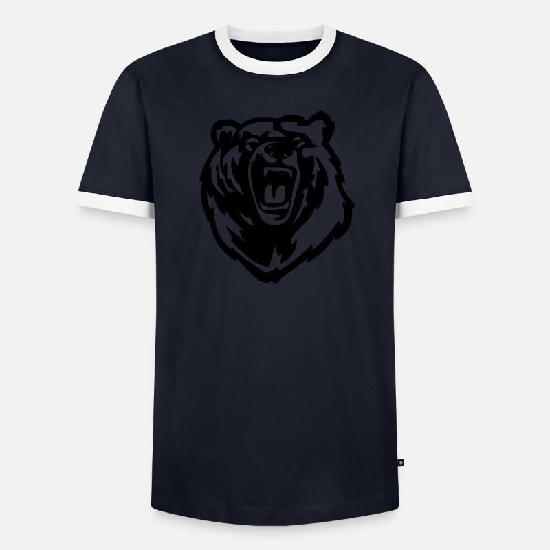 roaring_bear T-shirt contrasté Homme