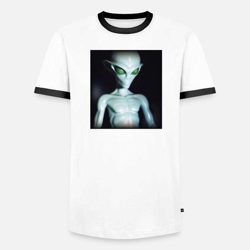 Evil Alien Men's Ringer Shirt