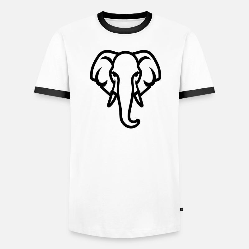 elephant Men's Ringer Shirt