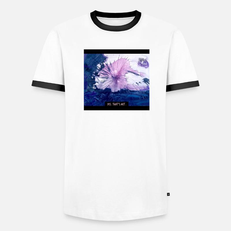 YES, THAT's ART. Men's Ringer Shirt