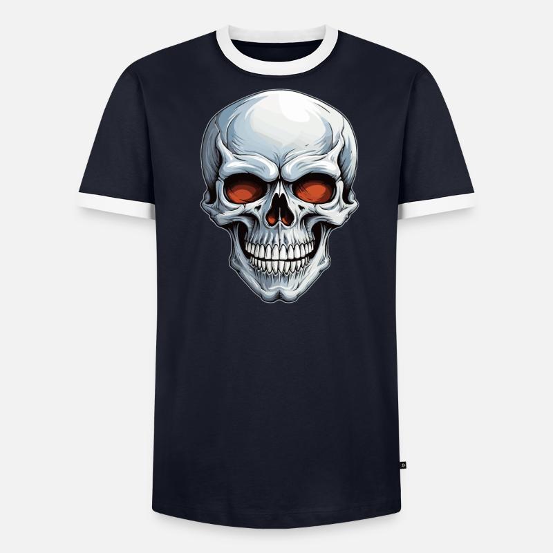Skull Men's Ringer Shirt