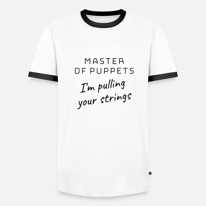 Master of Puppets - I'm pulling your strings ! T-shirt contrasté Homme