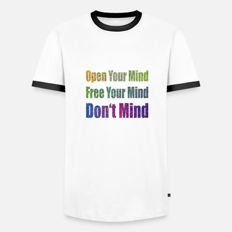 Don't Mind Men's Ringer Shirt