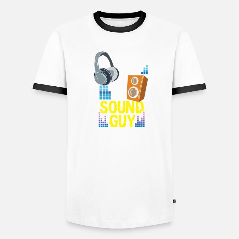 DJ music sound engineer sound engineer Men's Ringer Shirt
