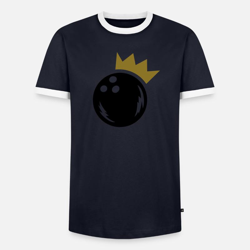 Bowling T-shirt contrasté Homme