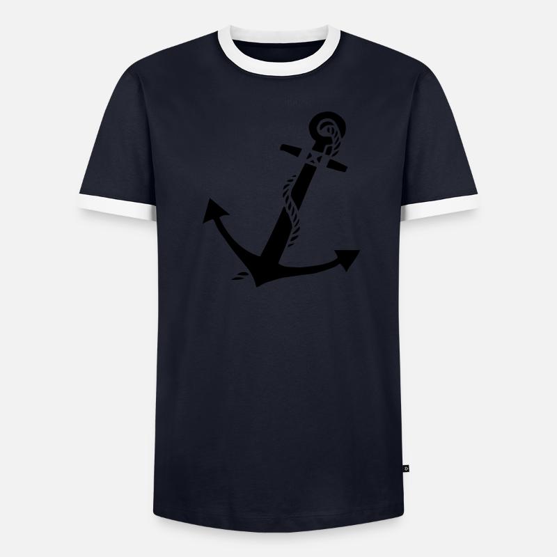 anchor T-shirt contrasté Homme