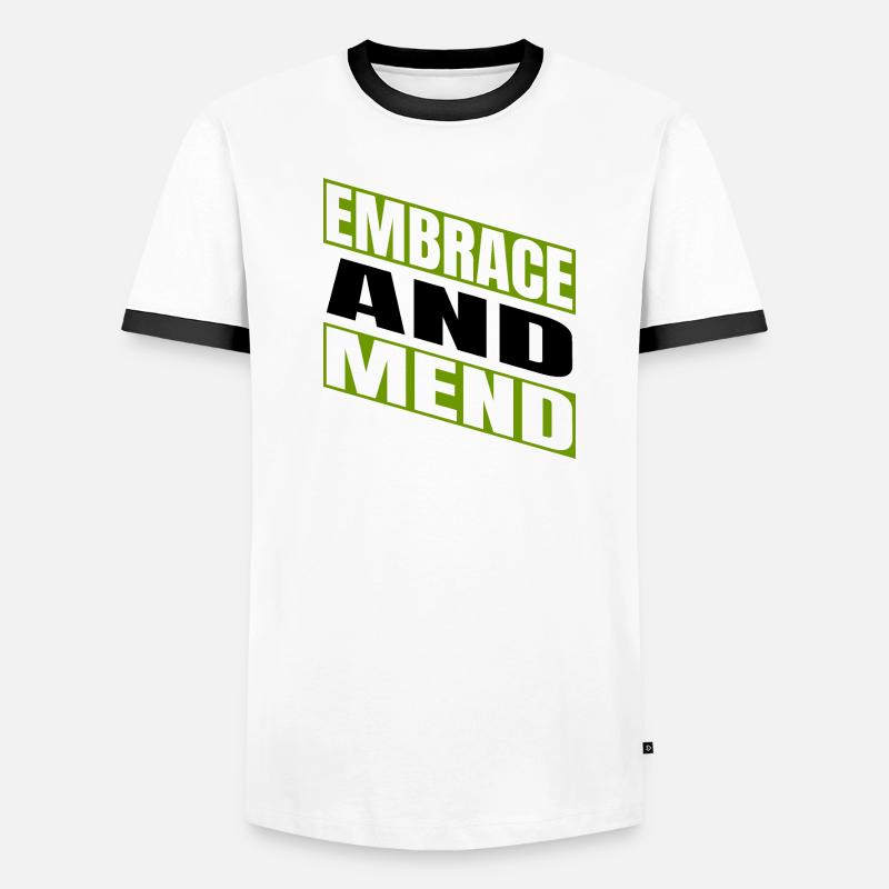 providing support gift idea healing practices geek Männer Kontrast-T-Shirt