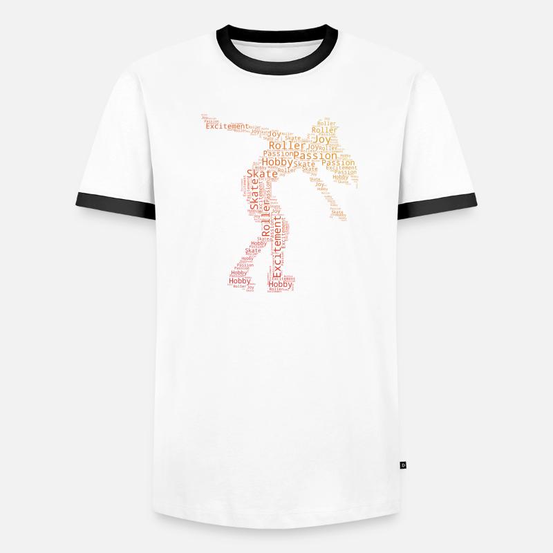 Roller Skating Roller Skates Roller Skating Men's Ringer Shirt