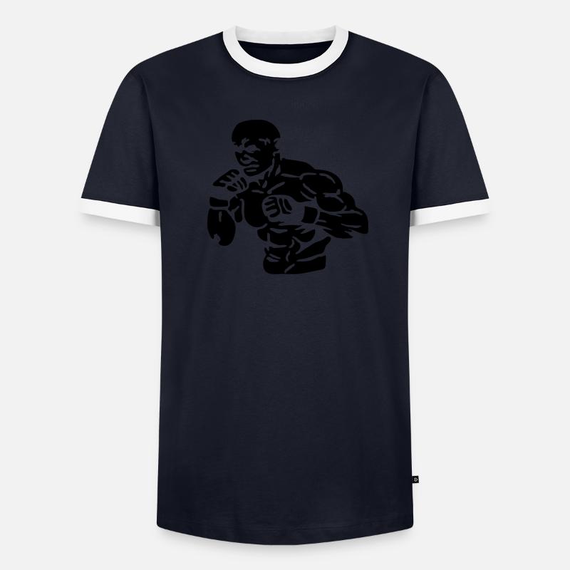Fighter 2013 Männer Kontrast-T-Shirt