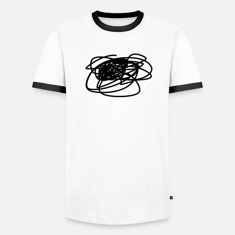 scrawl Men's Ringer Shirt