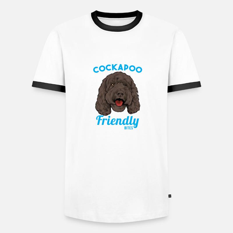 Cockapoo Männer Kontrast-T-Shirt