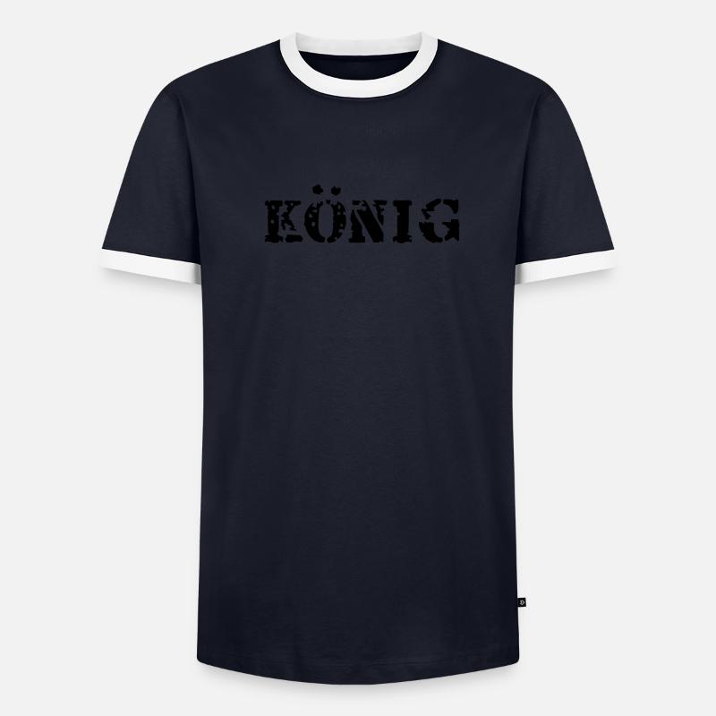 Roi T-shirt contrasté Homme