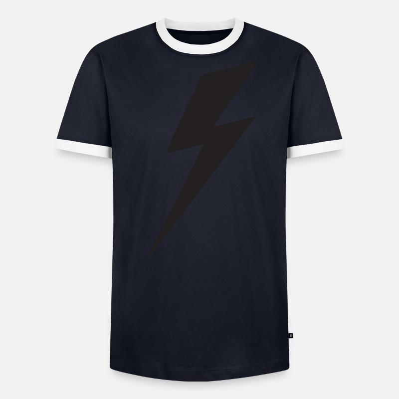 Lightning Bolt Men's Ringer Shirt