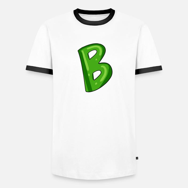 point B - point initial B T-shirt contrasté Homme