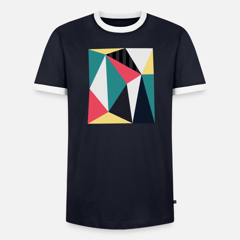 Triangles Men's Ringer Shirt