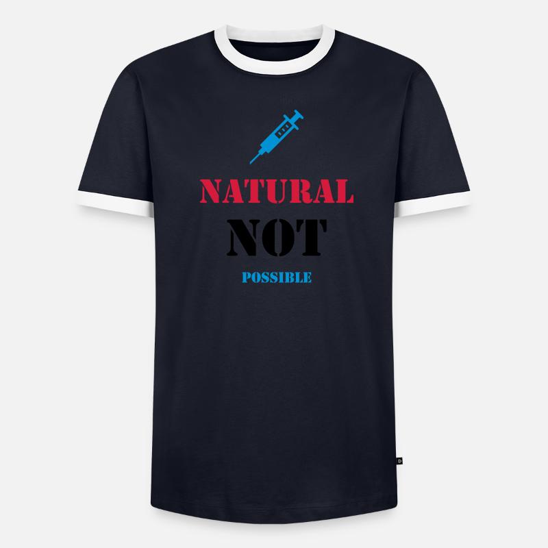 NATUREL NON POSSIBLE - JUS T-shirt contrasté Homme
