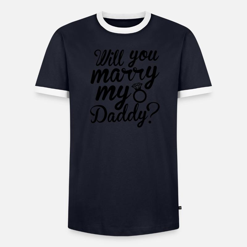 Marry Männer Kontrast-T-Shirt