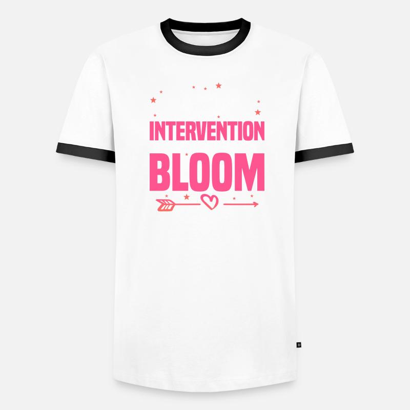 Early Intervention Keeping Tiny Humans Bloom - Men's Ringer Shirt