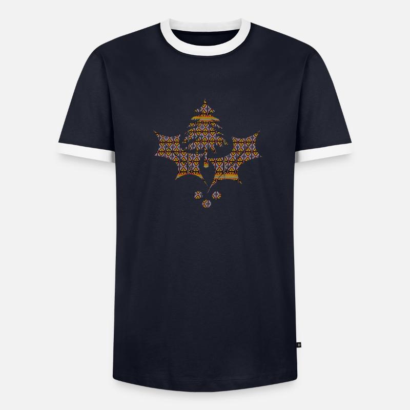 illustrations T-shirt contrasté Homme