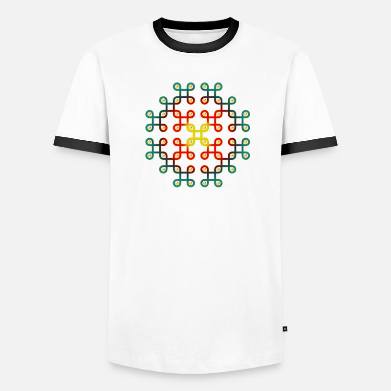 INFINITY LOOP - symbol interconnectedness of all Men's Ringer Shirt