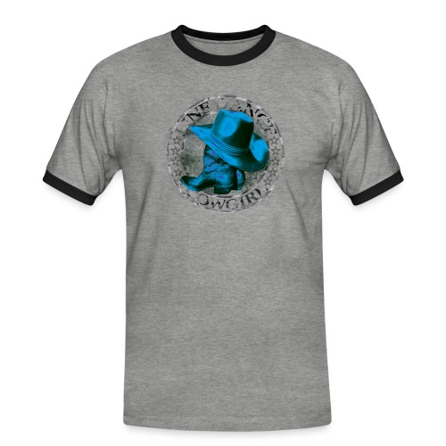 kl_linedance26a - Herre kontrast-T-shirt