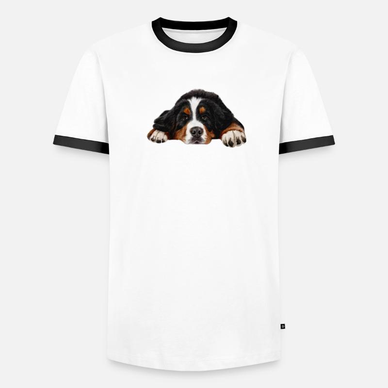 Bouvier bernois T-shirt contrasté Homme