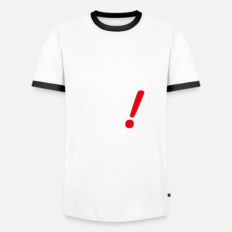 Dumme oder auch kluge Sprüche Ich MUSS gar nichts! Männer Kontrast-T-Shirt