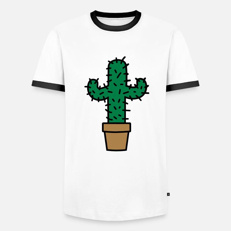Cactus cactus gift idea gift idea Men's Ringer Shirt