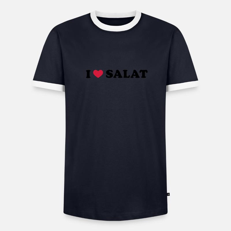 J'aime salade T-shirt contrasté Homme