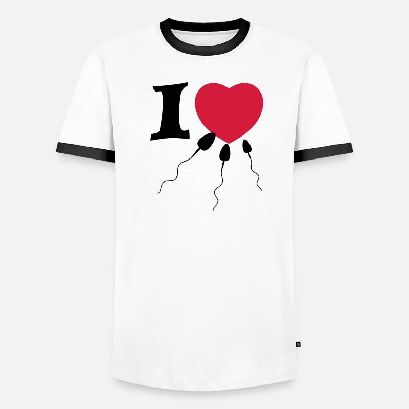 sperm Men's Ringer Shirt