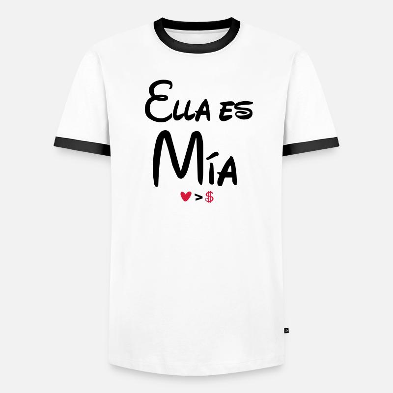 ella_es_mia T-shirt contrasté Homme