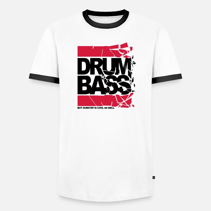final dnb shattered Männer Kontrast-T-Shirt