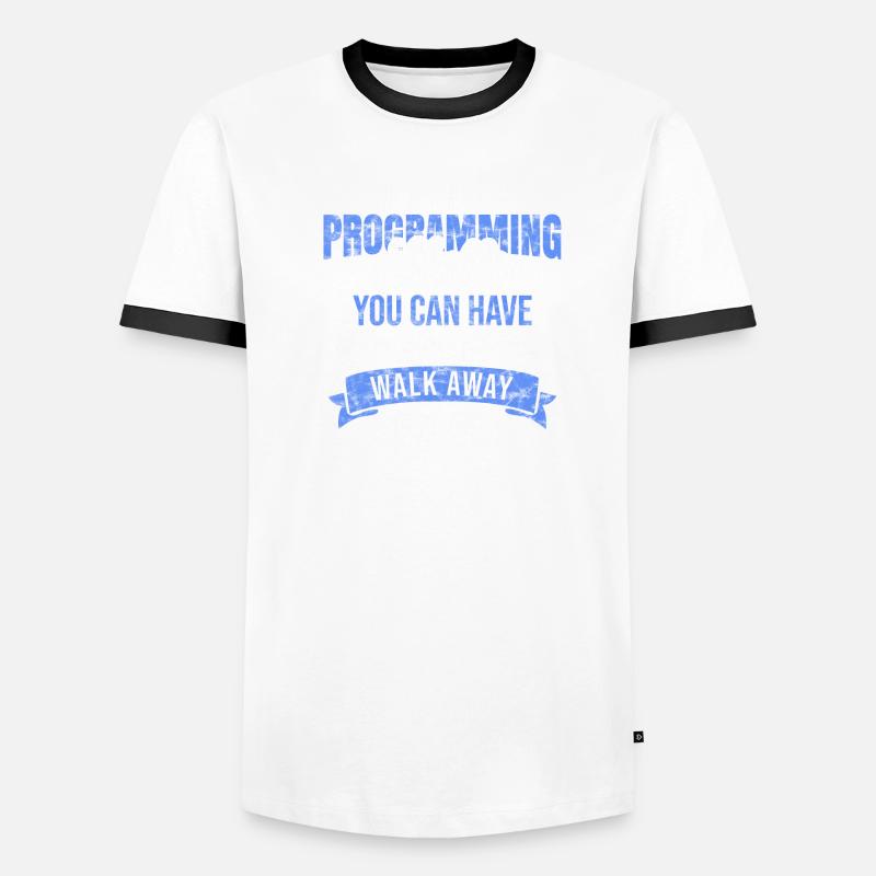 Programmierer Männer Kontrast-T-Shirt