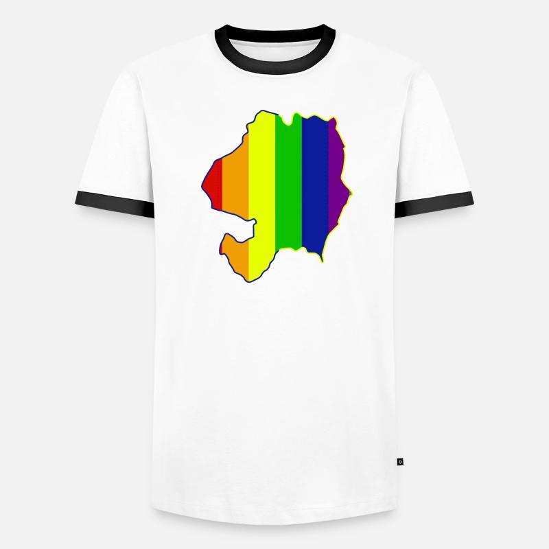 Fierté de Wicklow T-shirt contrasté Homme