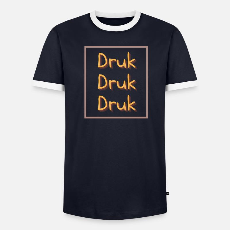 T-shirts imprimés, dialectaux T-shirt contrasté Homme