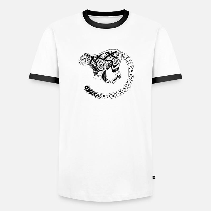 Celtic Snow Leopard / Snow Leopard Celtic T-shirt contrasté Homme