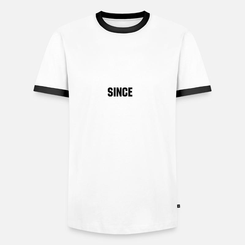daddy since - your text here T-shirt contrasté Homme