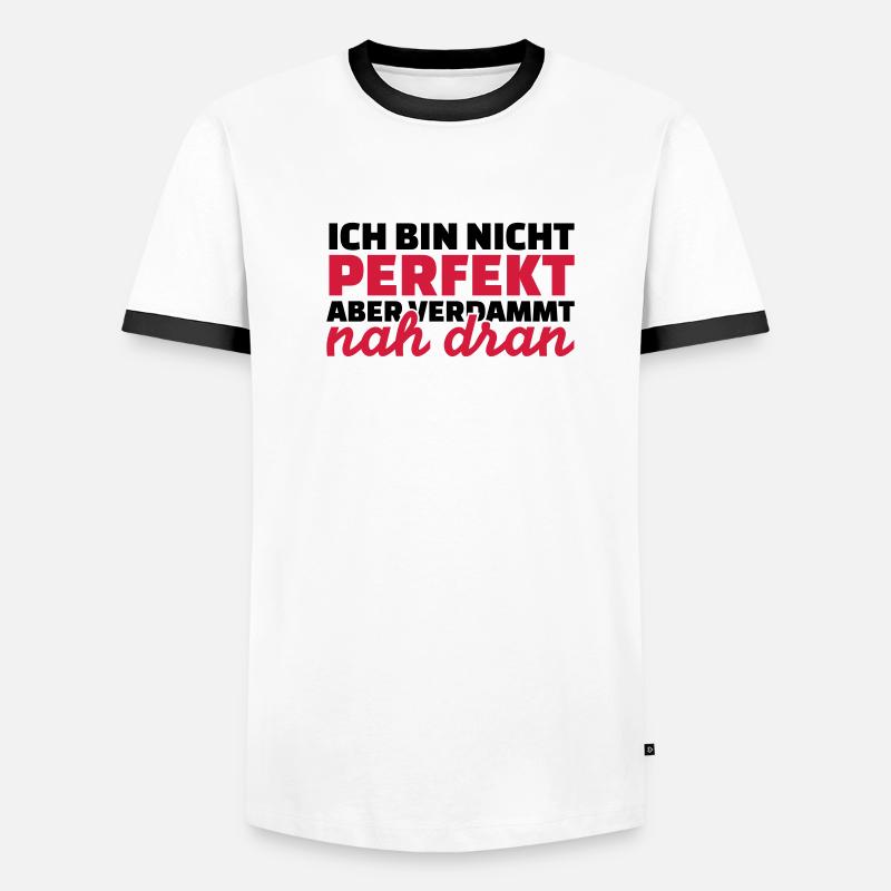 Perfekt Männer Kontrast-T-Shirt