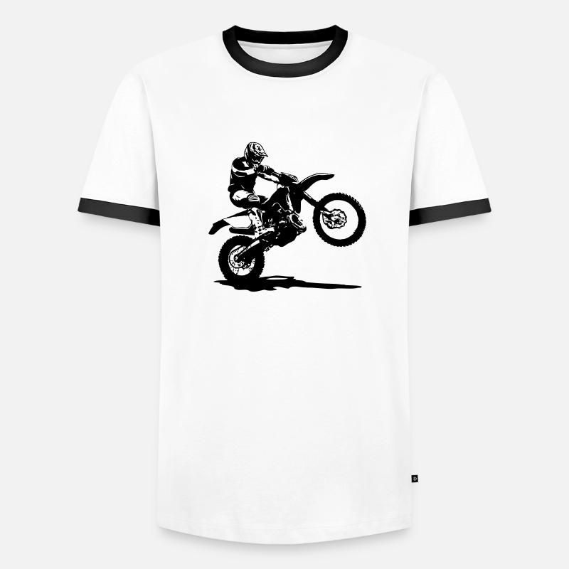 Enduro Männer Kontrast-T-Shirt