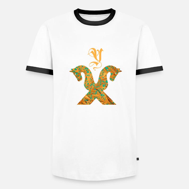 Pignon pour chevaux E 95 Y T-shirt contrasté Homme