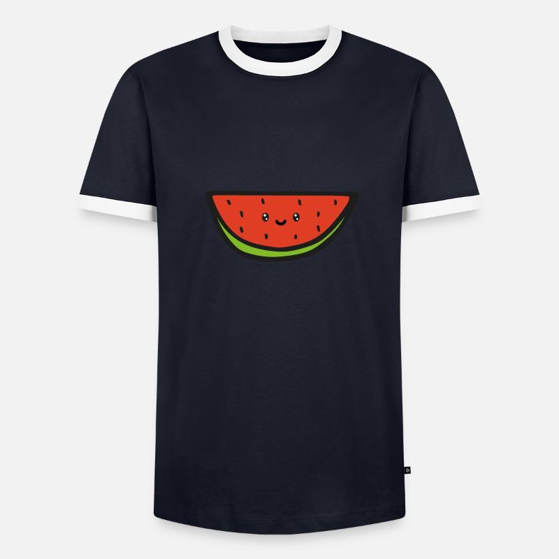 Pastèque T-shirt contrasté Homme