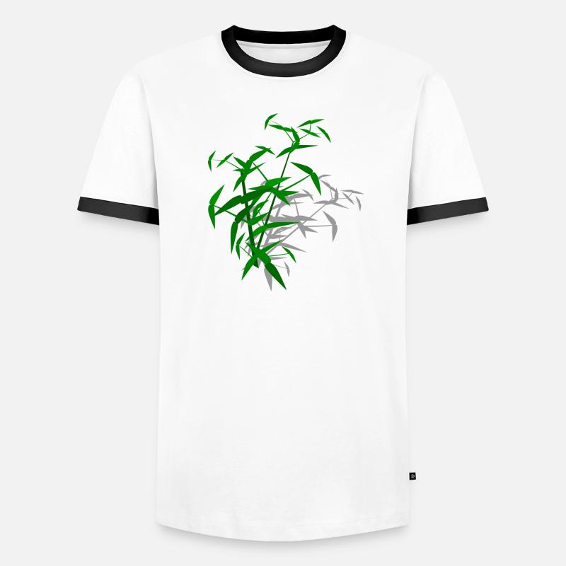 Bamboo with shadow Men's Ringer Shirt