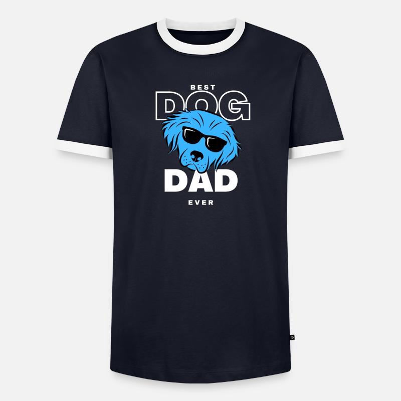 Daddy Dog T-shirt contrasté Homme